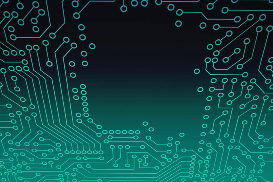 PCB多层板图片，PCB阻焊层
